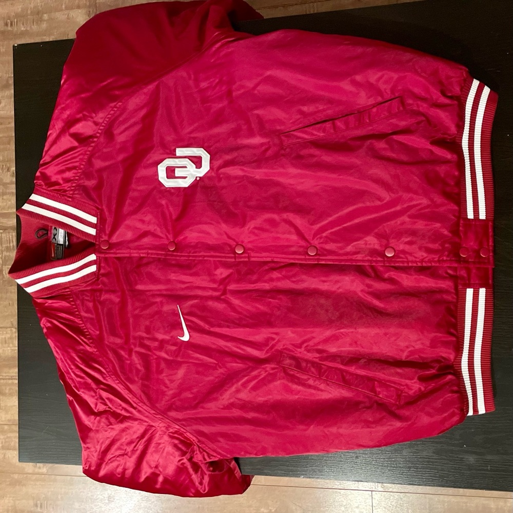Vintage Nike Oklahoma Varsity Jacket
